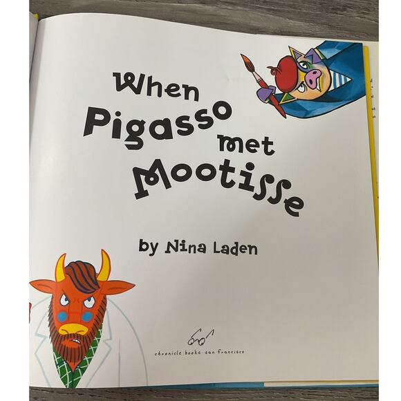 When Pigasso Met Mootisse Hardcover July 1, 1998 - Picture 5 of 8